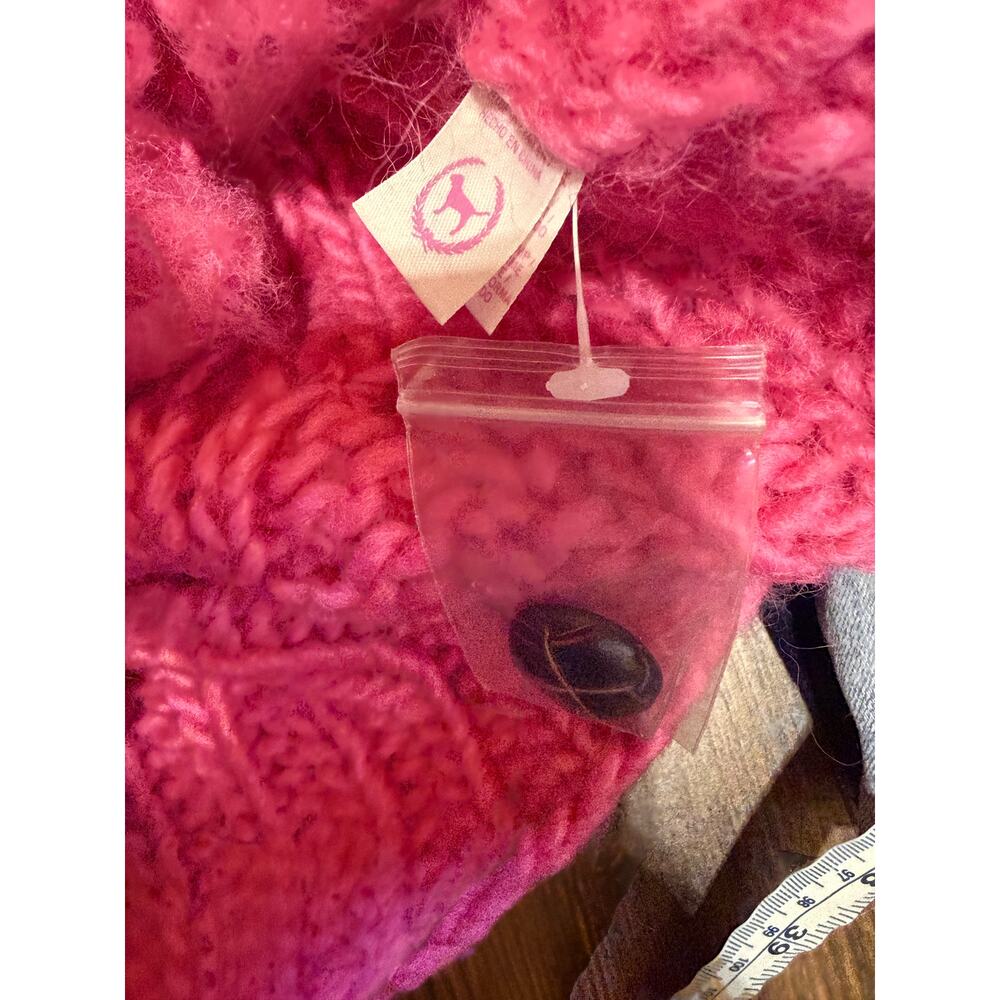 Victoria’s Secret PINK Wool Cable Knit Belted Cardigan Size S - Picture 8 of 12